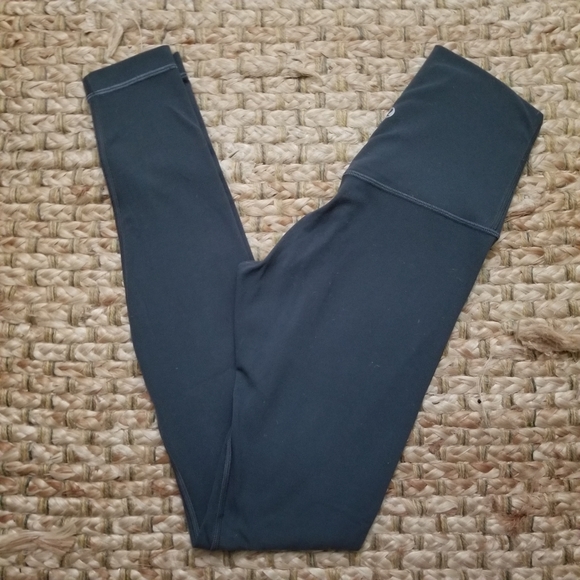 LULULEMON Melanite Align Leggings 28" Sz 2 - Picture 1 of 3